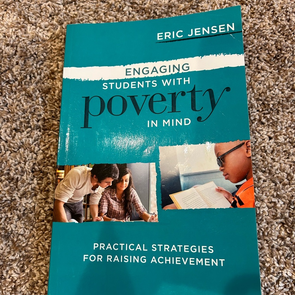 Engaging Students With Poverty in Mind by Eric Jensen - Teal Cover book